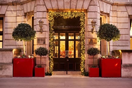 5* The Royal Horseguards Hotel Festive Afternoon Tea With Bubbly - Central London