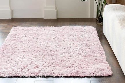 Cuddle Fluffy Anti Slip Shaggy Rugs in 4 Sizes