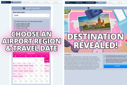 Mystery Holiday™: Maldives, Barbados, Thailand, Las Vegas, Florida & Disneyland Paris!