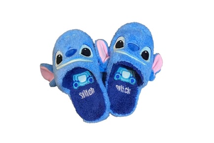 Women's Stitch Inspired Cartoon Slippers - 3 Sizes & 3 Styles