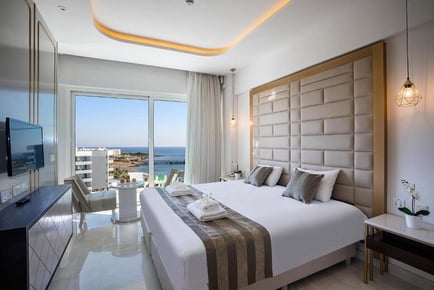 5* Cyprus Beach Break - Constantinos The Great Beach Hotel Stay, Breakfast & Flights