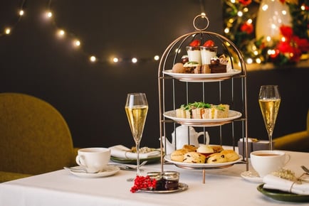 Festive Afternoon Tea for 2 - Aria - 4* Hyatt Regency, Birmingham City Centre