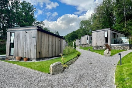 Two or Three Night Lake District Woodland Pod Stay For Two - Bottle of Prosecco & Late Check-Out