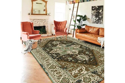 Bohemian Vintage Non-Slip Floor Carpet