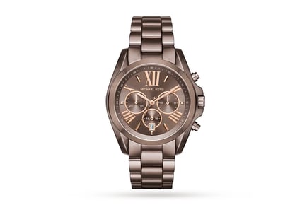 Michael Kors Bradshaw Oversized Ladies Chronograph Watch - 1yr Warranty