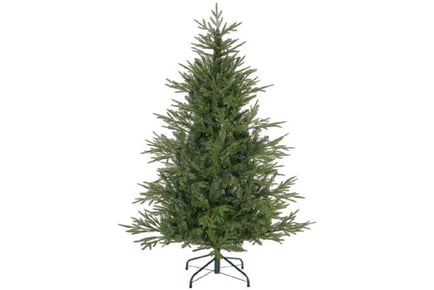 5ft Tree, 1724 Tips, Metal Base - Green