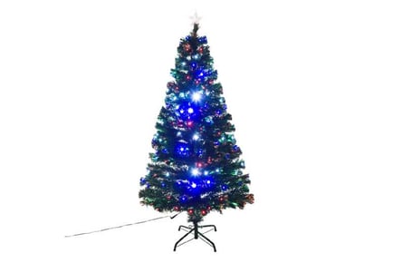 5ft Fibre Optic Xmas Tree - 2 Options