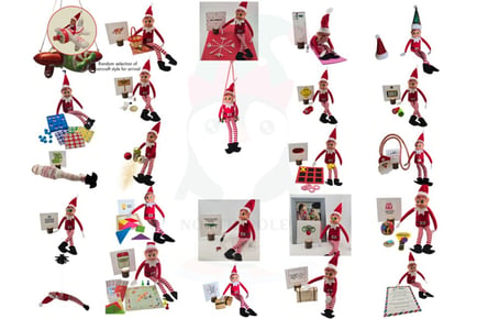 12 or 24 Day Christmas Elf Activity Kit