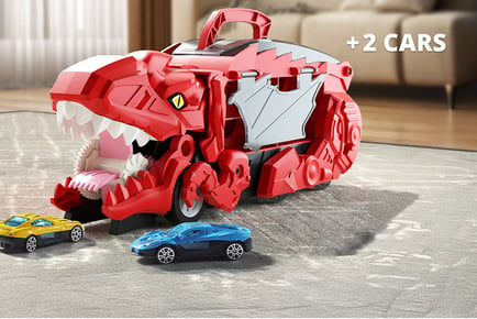 Transforming Dinosaur Truck Toy Set - 2 Options & 2 Colours