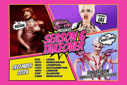 Entrance to RuPaul's Drag Race UK Season 6 Takeover & A Mystery Gift Bag