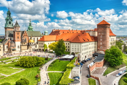 2 Night Krakow City Break: Hotel, Breakfast & Flights