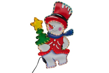 Christmas Colourful LED Snowman Rope Light