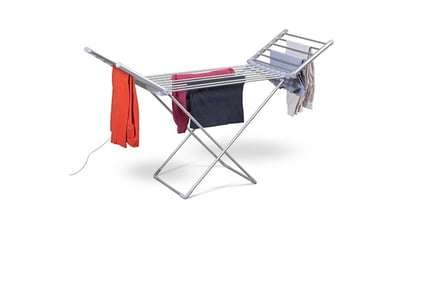 Electric Heated Winged Clothes Airer!