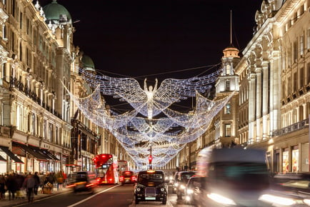 West End Christmas Lights Guided Tour, London