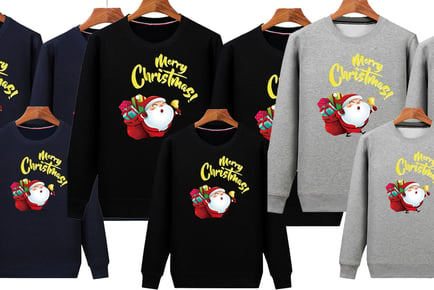 Parent and Child Matching Christmas Jumper - 7 Colours!