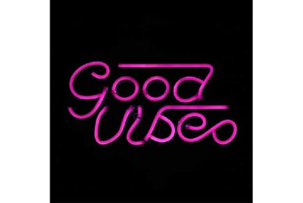 Neon Good Vibes Light