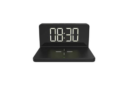 Wireless Phone Charging Clock