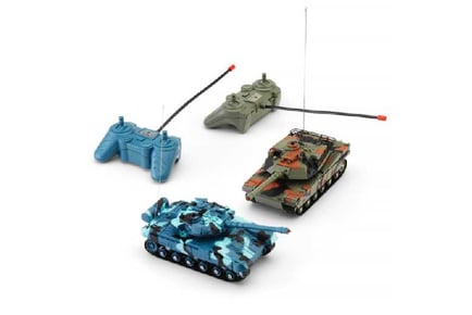 RC Battle Tanks Twin Pack