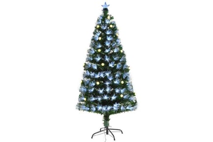 5ft White Light Tree w/ Star Topper