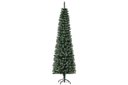 6.5FT Snow Dipped Pencil Tree