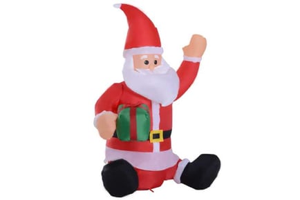 Inflatable Santa Claus w/ LED Light