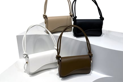 Women's Casual Vegan PU Leather Handbag - 4 Colours