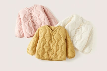 Kids' Warm Down Jacket - 7 Sizes, 6 Colours