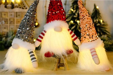 Christmas Gnome LED Light Decor