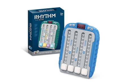 Fidget Press Rhythm Master Game Machine - Green, Blue or Red