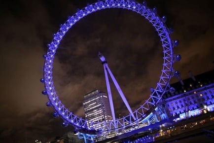 90 Min Panoramic London by Night Open Top Bus Tour With Guide