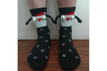 Christmas Socks with Hands