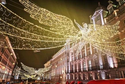 London Christmas Lights Open Top Bus Tour - Tootbus: Child or Adult Ticket