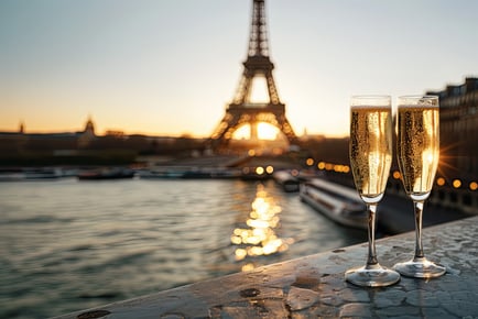 Paris New Year's Eve Return Coach Trip with Seine River Cruise & Bubbly - 9 Pick Up Locations!