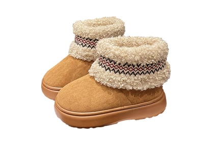 Ugg Inspired Women's Thick-Soled Mini Boots - 3 Sizes & 3 Colours