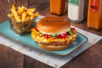 Manjaros Burgers Fries & Mojito for 2 - Brick Lane & Leyton