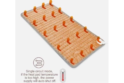 SUPER SOFT FLEECE HEATED BODY PAD