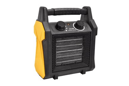 2.8kW Portable Fan Heater with Safety Features