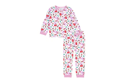 Peppa Pig or George Pig Kids' Pyjama Set - Multiple Sizes!