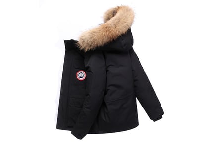 Unisex Canada Goose-Inspired Hooded Down Parka Jacket - 7 Colours!