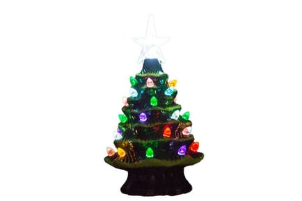 Artificial Tabletop Christmas Tree Lamp