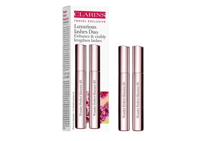 CLARINS WONDER PERFECT 4D MASCARA DUO SET