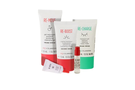 CLARINS GRAB AND GO SET