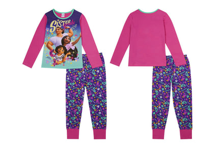 Long or Short Disney Encanto Girls' Pyjama Set - 7 Sizes