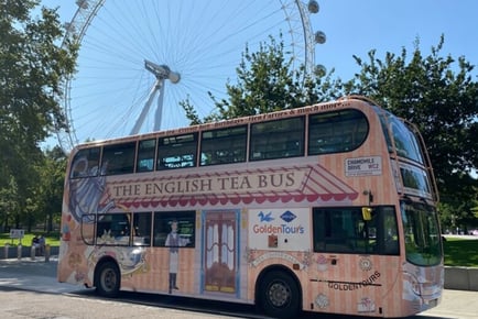 Taylor Swift Inspired London Afternoon Tea Bus Tour with Prosecco - Golden Tours