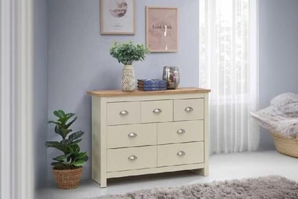 Bedroom Set - Wardrobe & 7 Drawer Chest