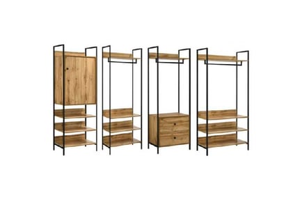 Modular 4-Piece Bedroom Wardrobe Set