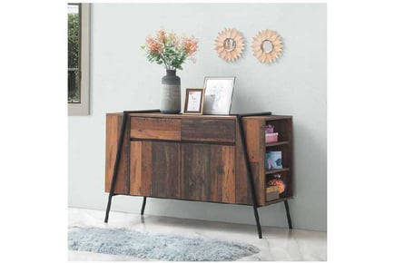 Rustic Oak Sideboard with Storage