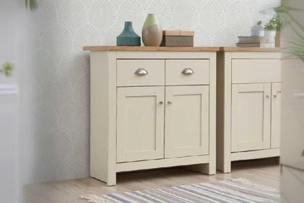 Compact Sideboard with Doors & Drawers