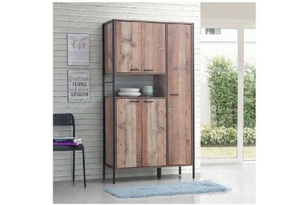 Modern Rustic Kitchen Cabinet - 5 Doors