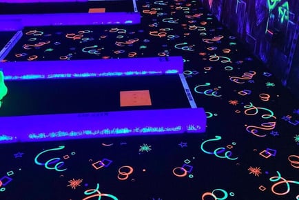 Glow-in-the-Dark Mini Golf & Slushies for up to 4 - Hertfordshire